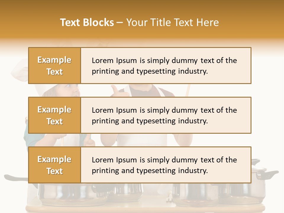 Hat Apron Chef PowerPoint Template