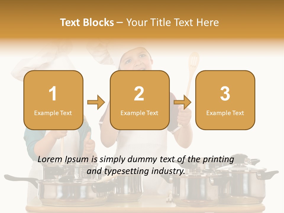 Hat Apron Chef PowerPoint Template