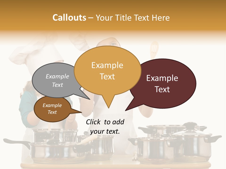 Hat Apron Chef PowerPoint Template