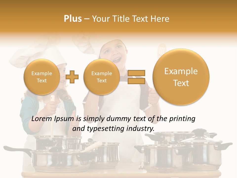 Hat Apron Chef PowerPoint Template