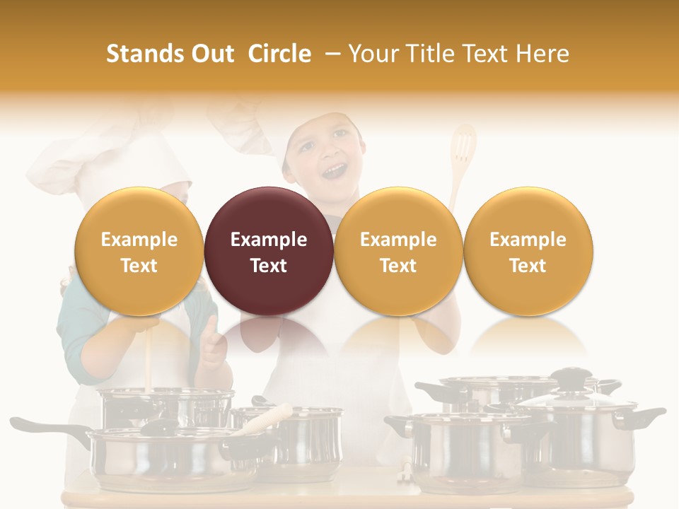 Hat Apron Chef PowerPoint Template