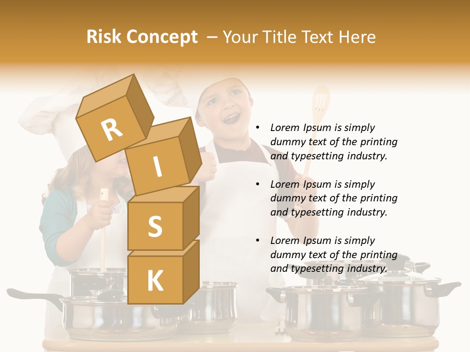 Hat Apron Chef PowerPoint Template