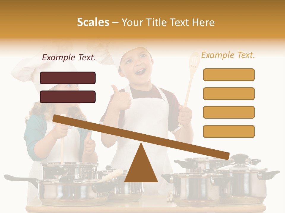 Hat Apron Chef PowerPoint Template