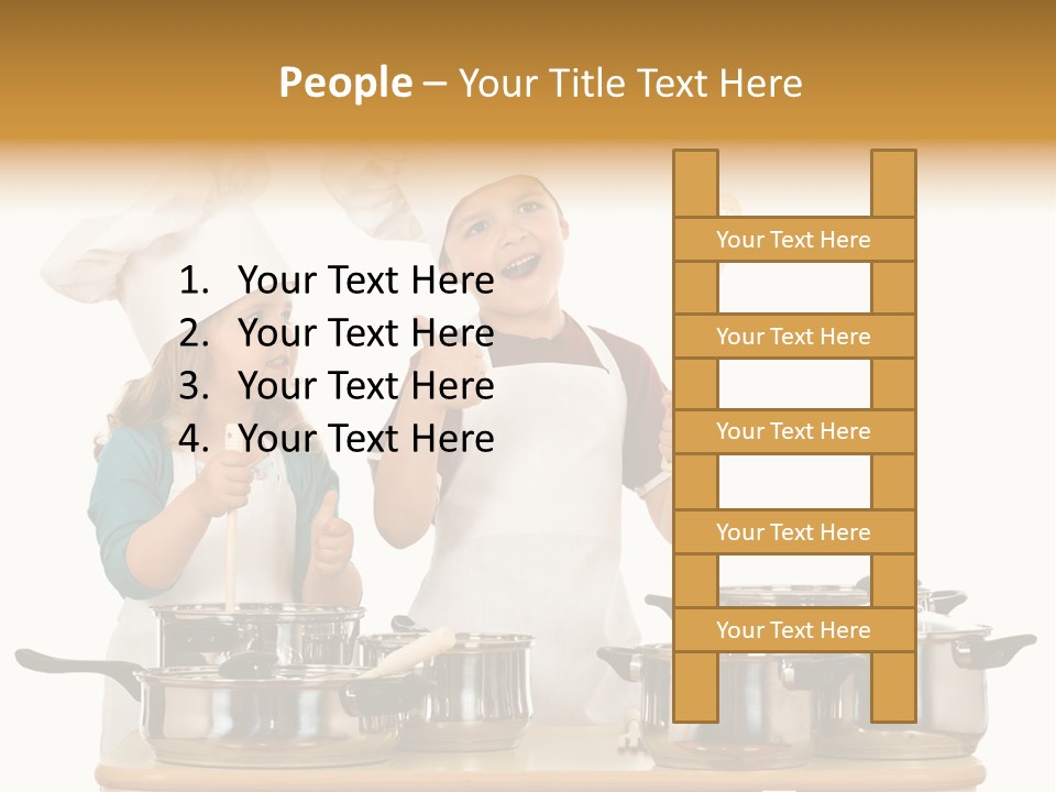 Hat Apron Chef PowerPoint Template