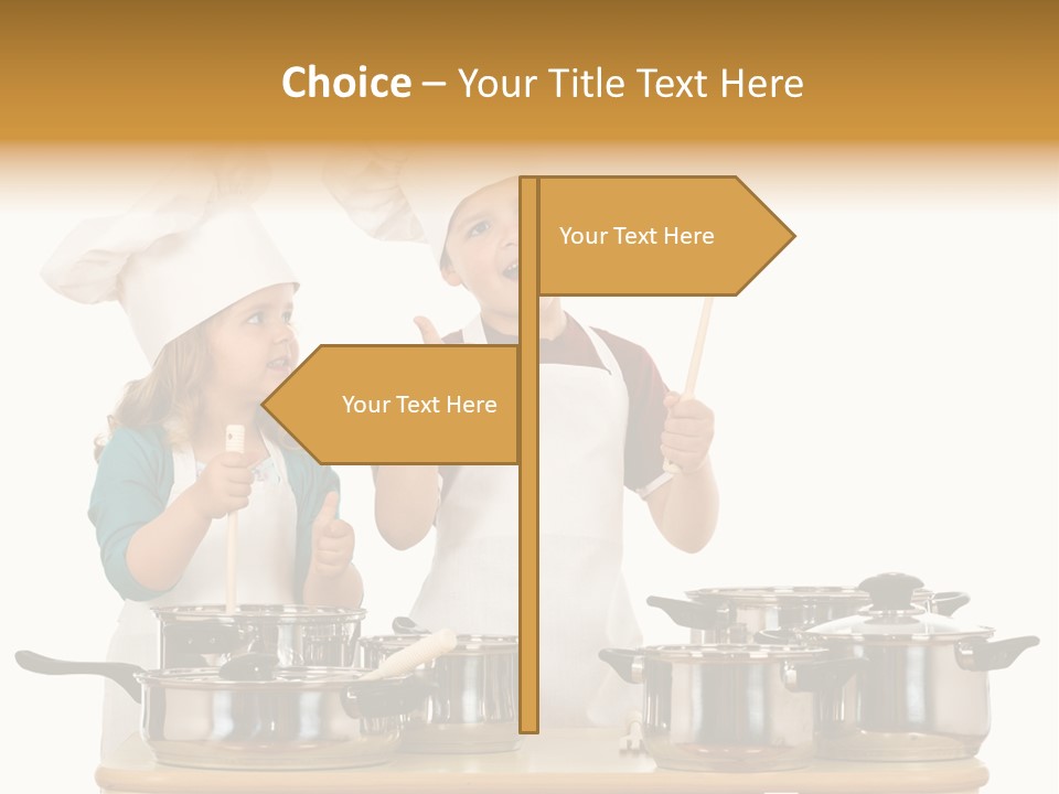 Hat Apron Chef PowerPoint Template