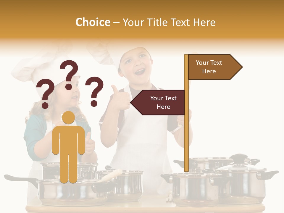 Hat Apron Chef PowerPoint Template