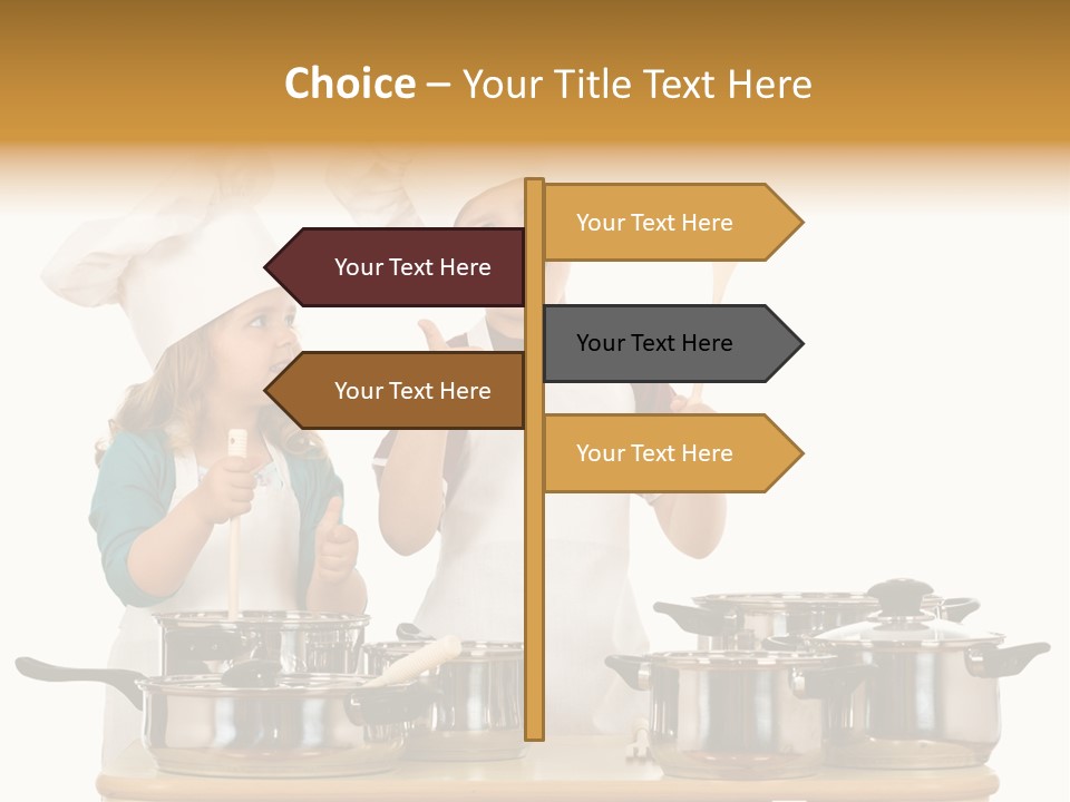 Hat Apron Chef PowerPoint Template