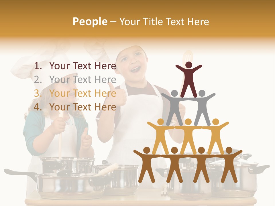 Hat Apron Chef PowerPoint Template