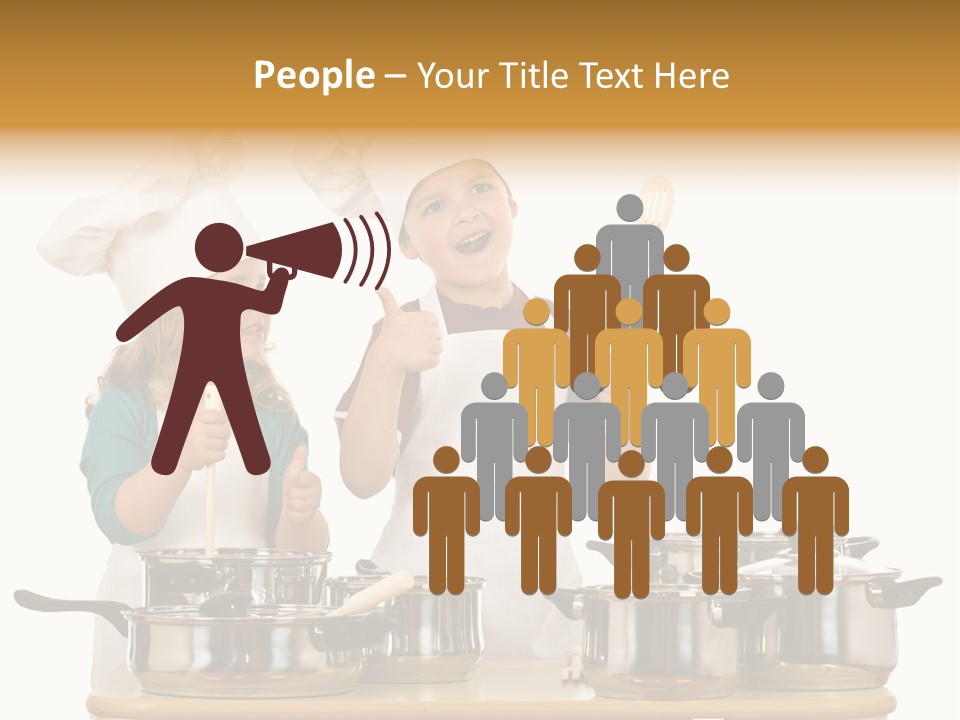 Hat Apron Chef PowerPoint Template