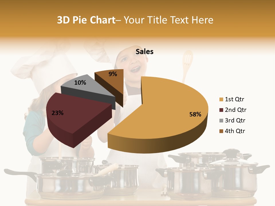 Hat Apron Chef PowerPoint Template