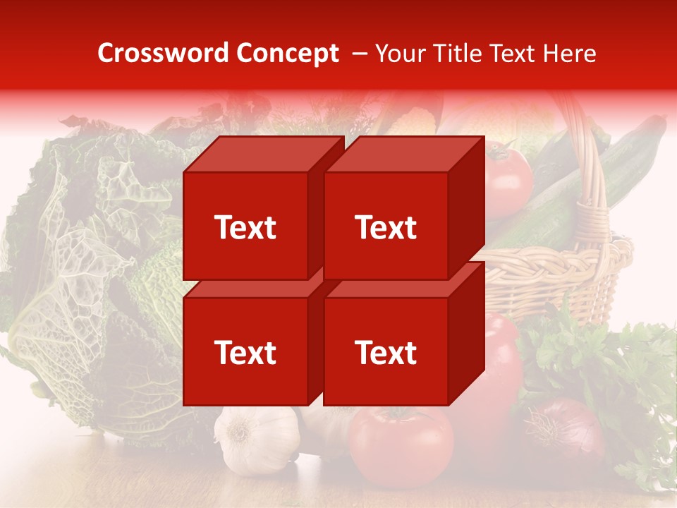 Isolated Mineral Corn PowerPoint Template