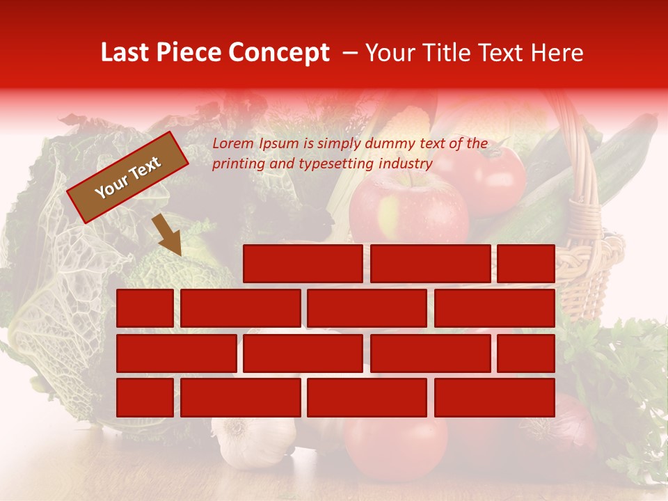 Isolated Mineral Corn PowerPoint Template
