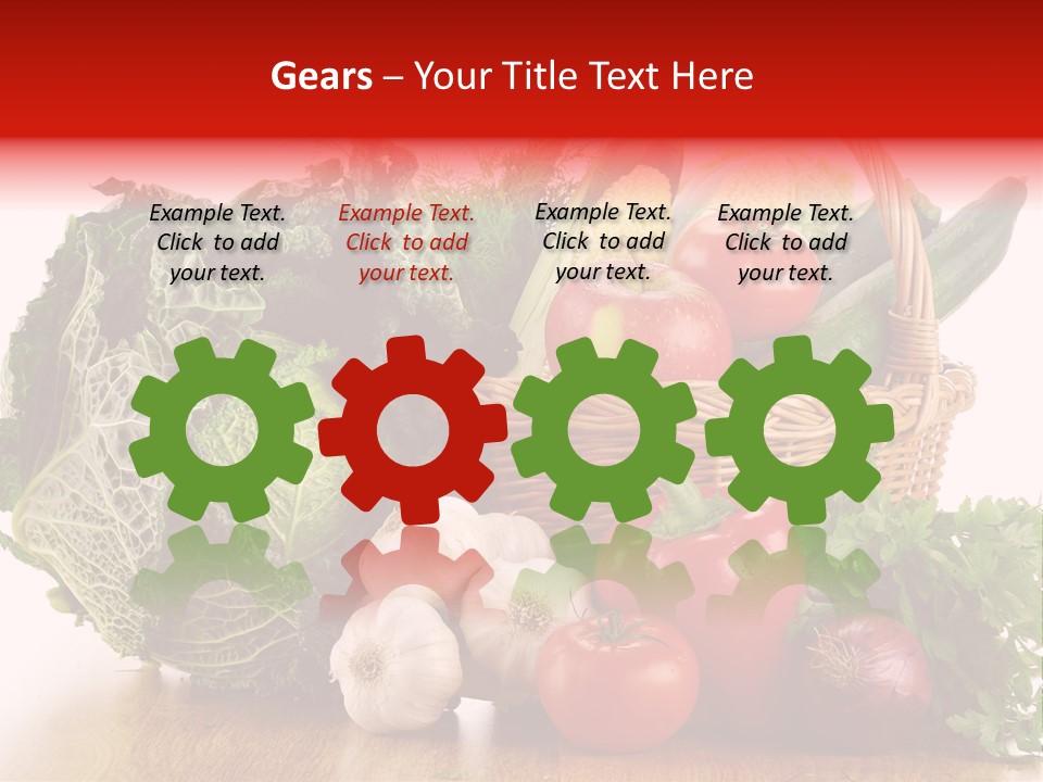 Isolated Mineral Corn PowerPoint Template