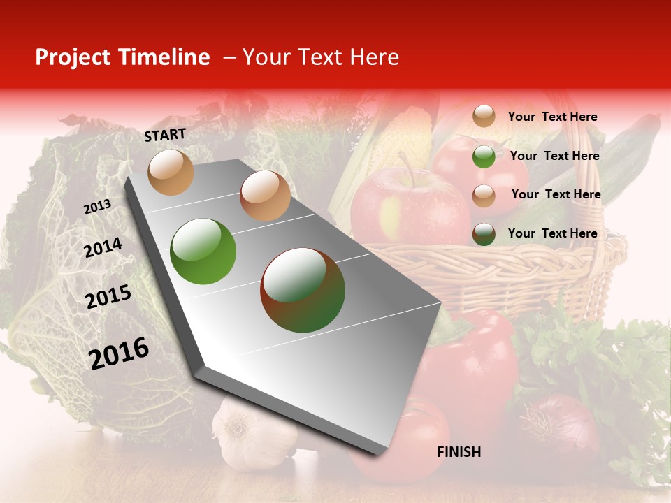 Isolated Mineral Corn PowerPoint Template