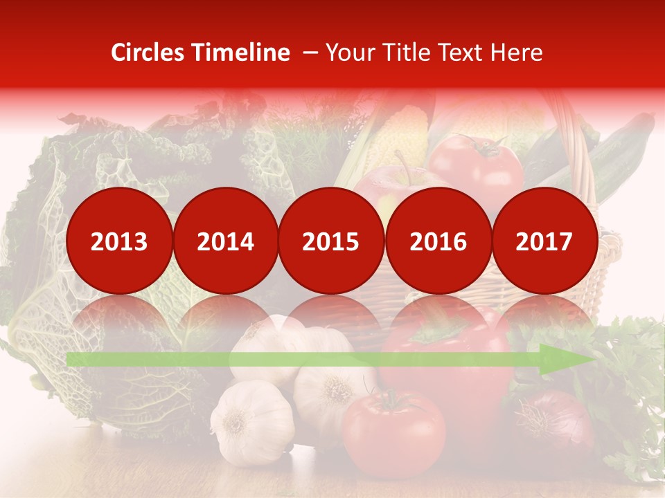 Isolated Mineral Corn PowerPoint Template