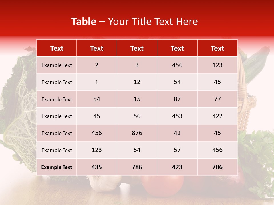 Isolated Mineral Corn PowerPoint Template