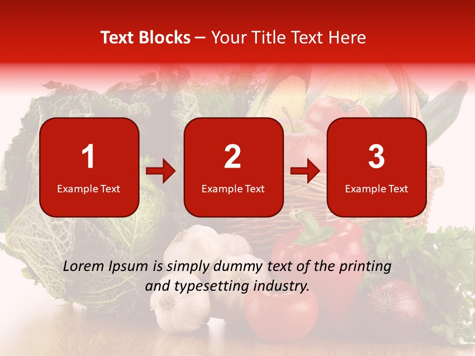 Isolated Mineral Corn PowerPoint Template