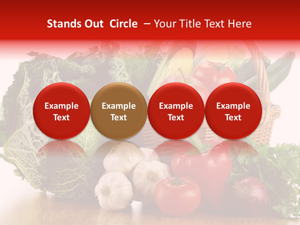 Isolated Mineral Corn PowerPoint Template