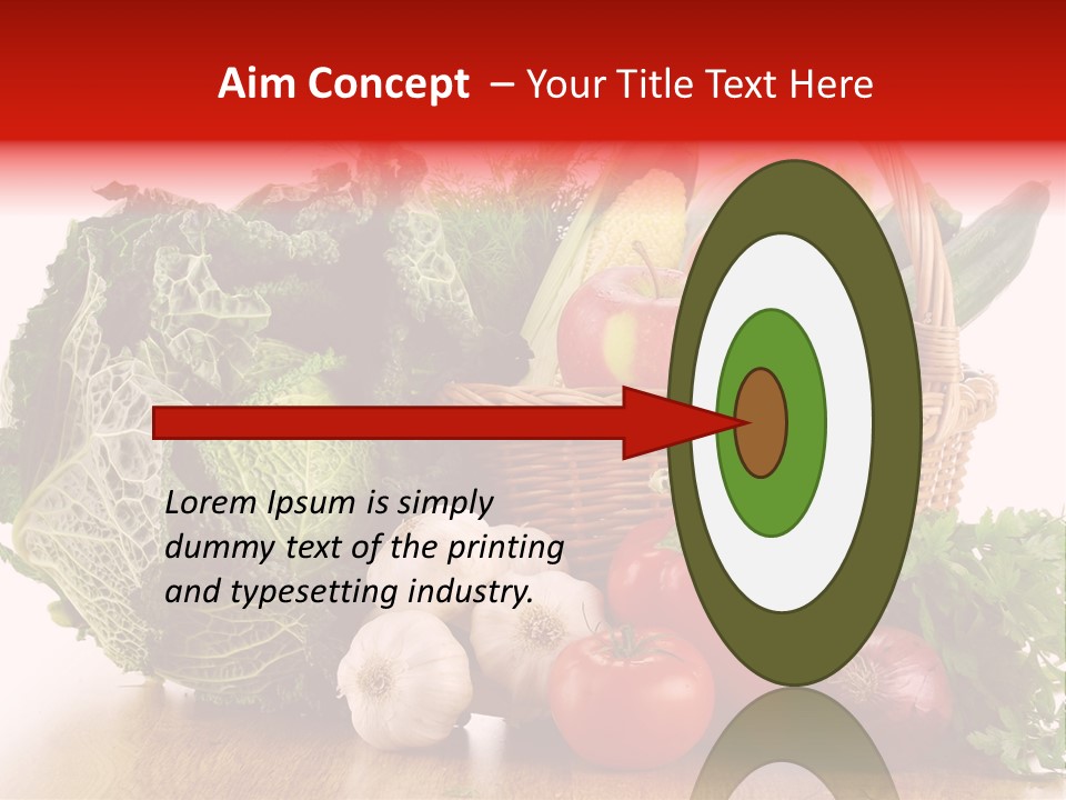 Isolated Mineral Corn PowerPoint Template