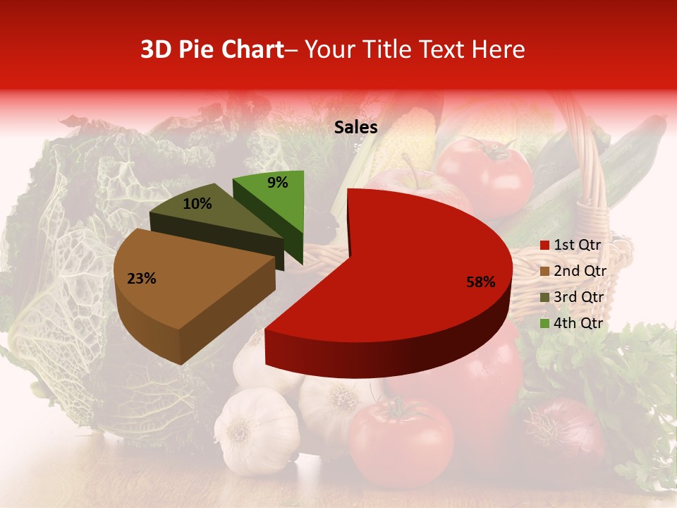 Isolated Mineral Corn PowerPoint Template