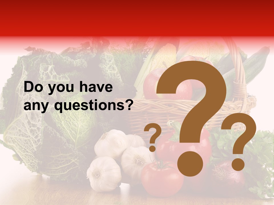 Isolated Mineral Corn PowerPoint Template