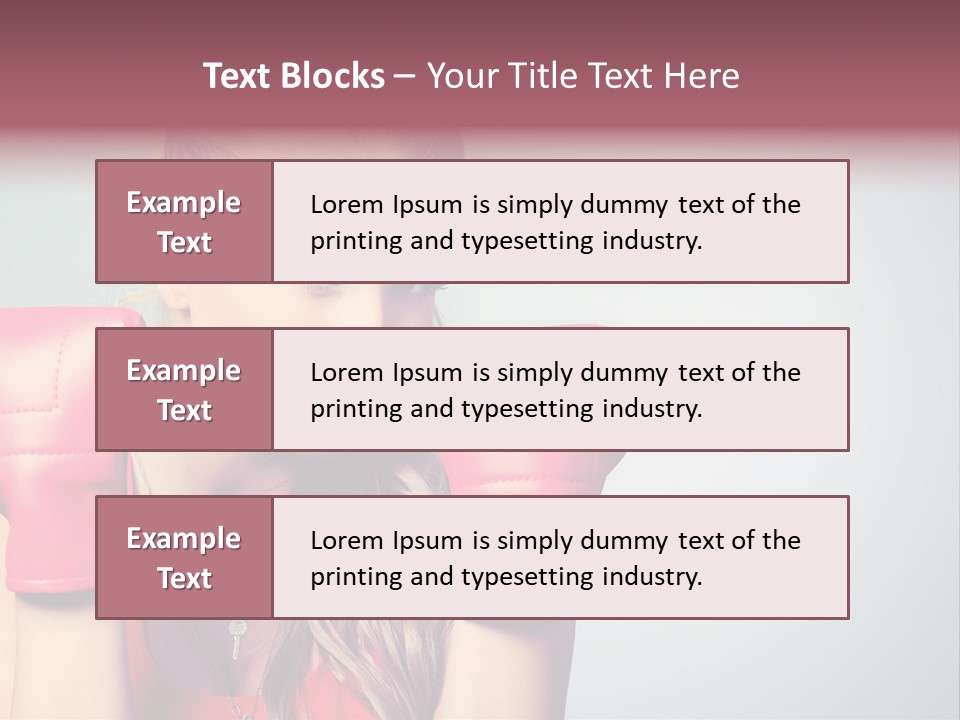 Health Flexible Sport PowerPoint Template