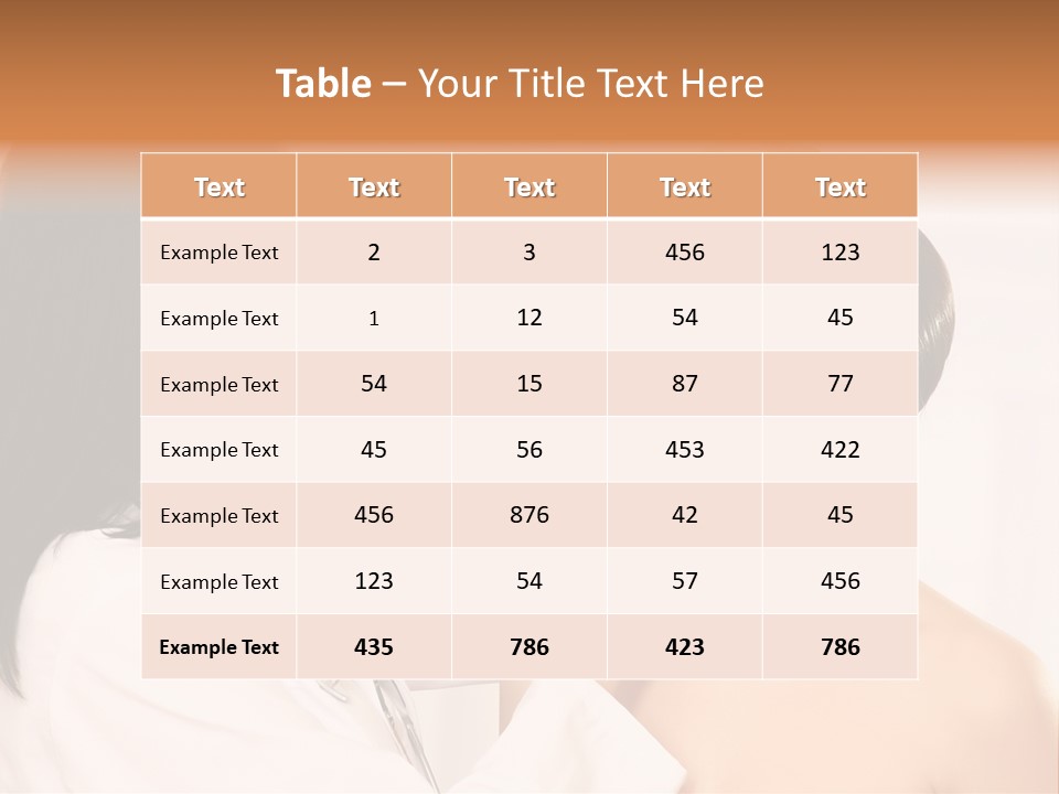 Dermatology Skin Exam PowerPoint Template
