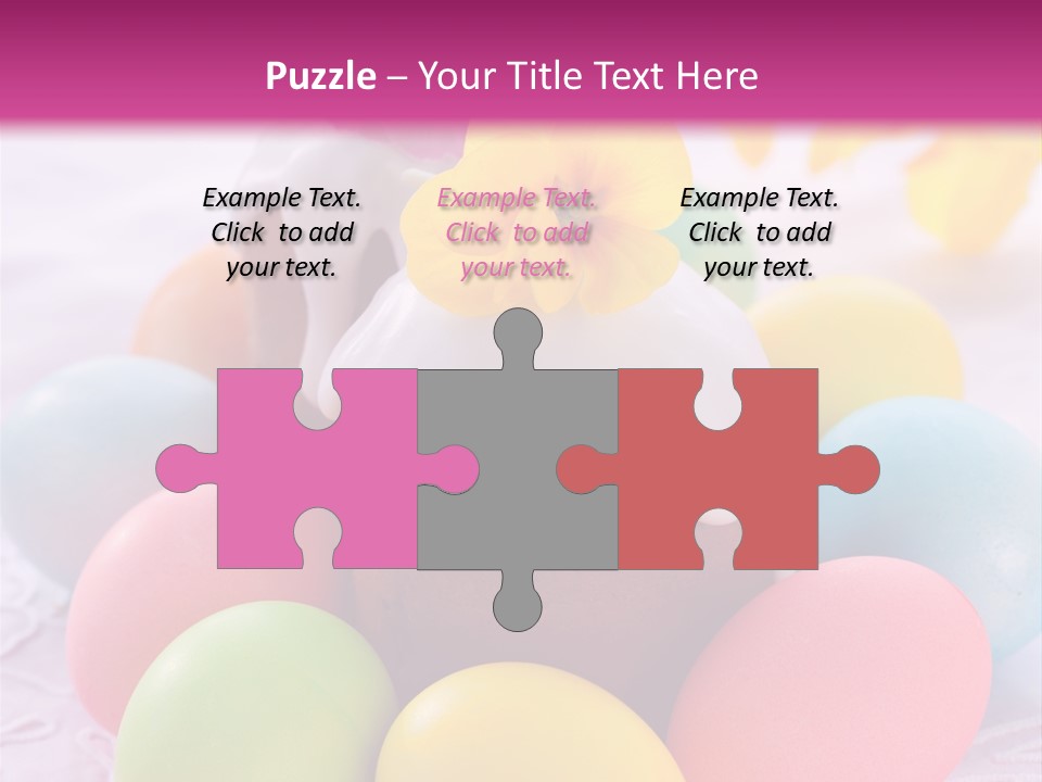 Spring Kulich Pastry PowerPoint Template