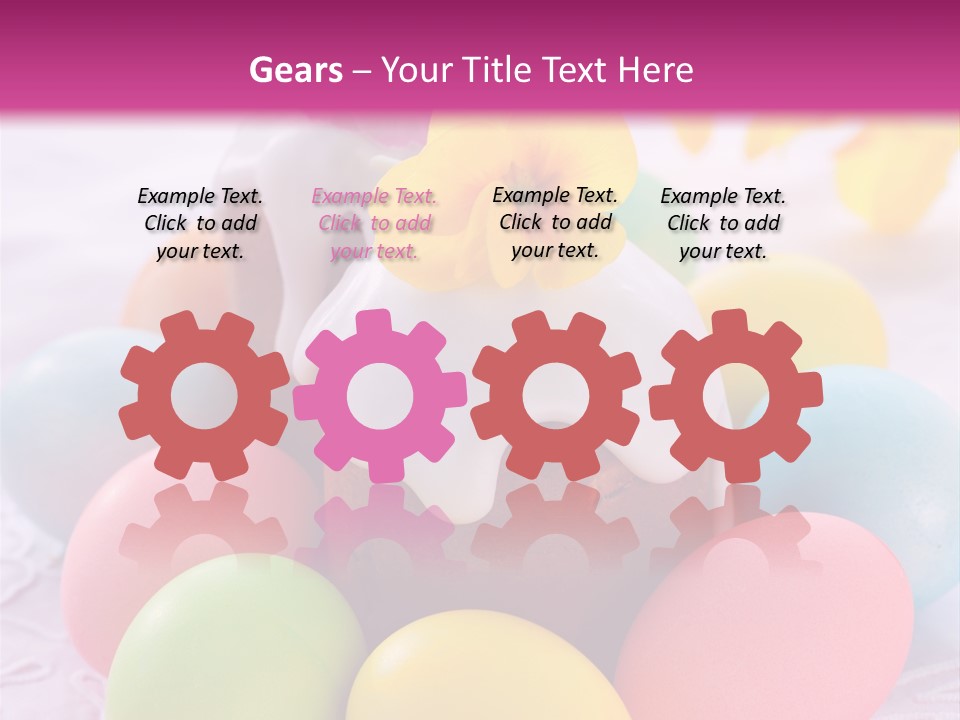 Spring Kulich Pastry PowerPoint Template