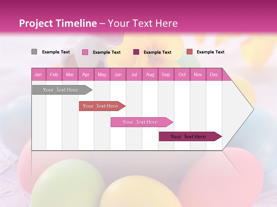 Spring Kulich Pastry PowerPoint Template