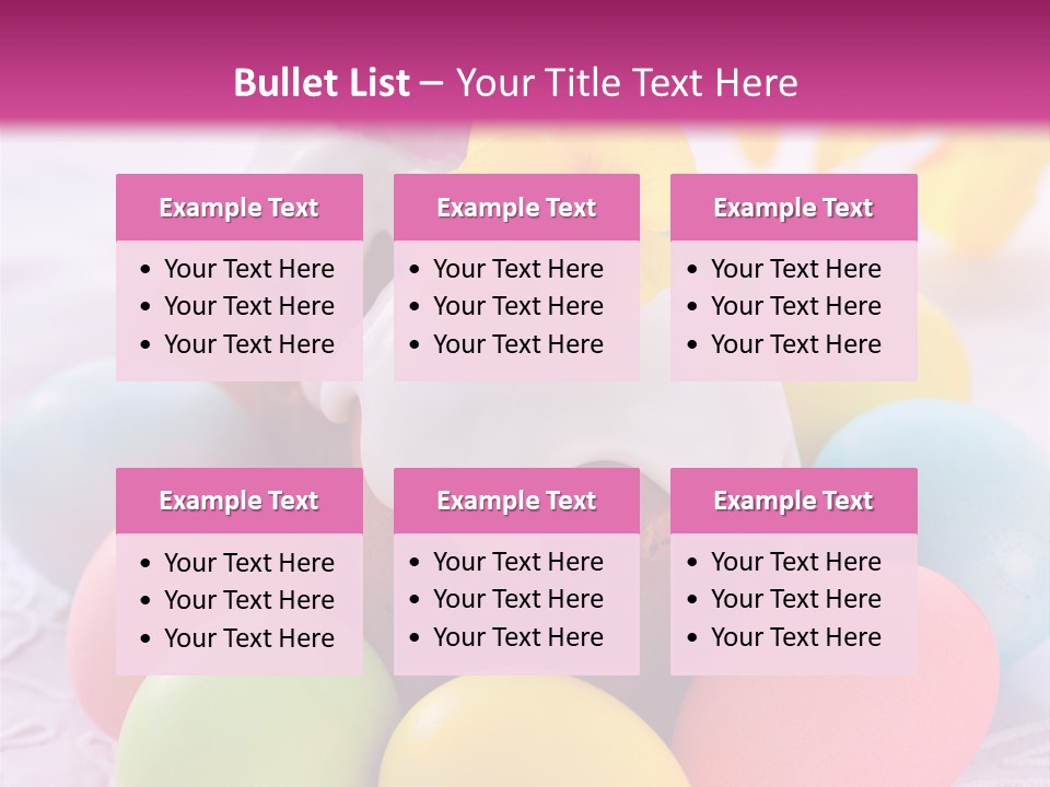 Spring Kulich Pastry PowerPoint Template