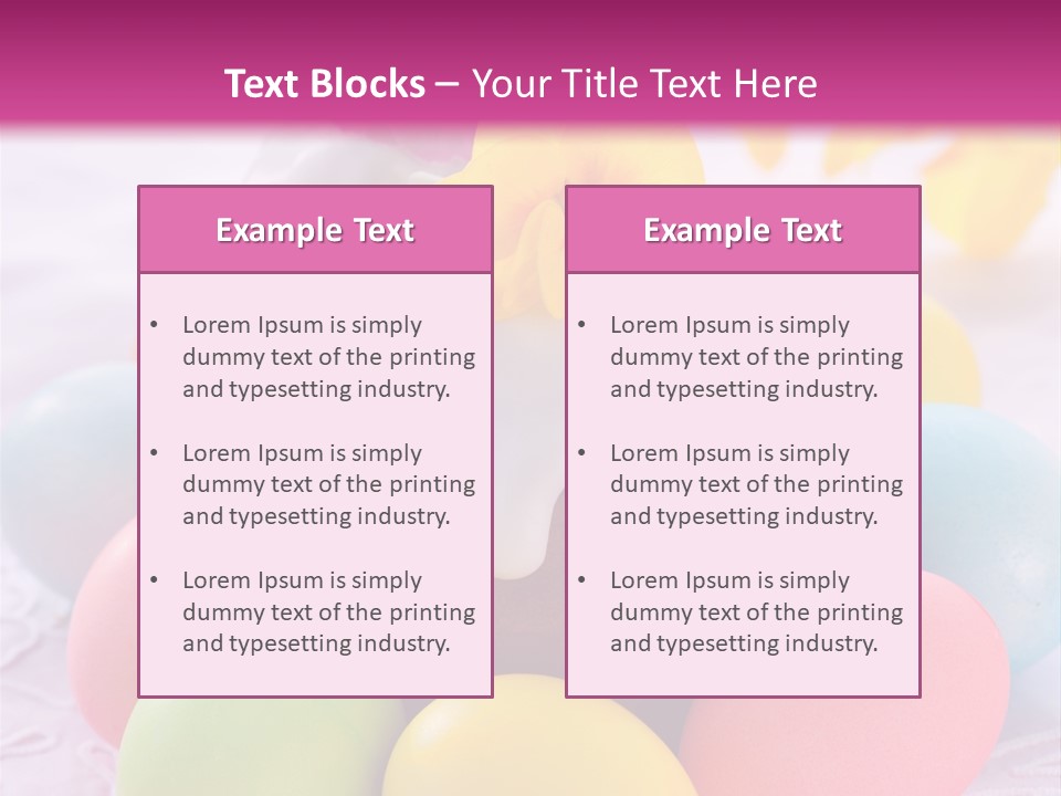 Spring Kulich Pastry PowerPoint Template