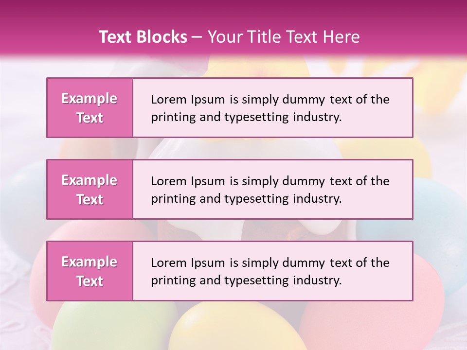Spring Kulich Pastry PowerPoint Template