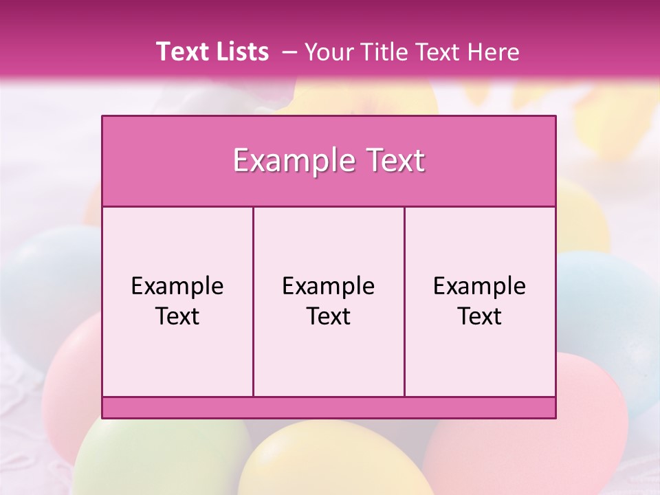 Spring Kulich Pastry PowerPoint Template
