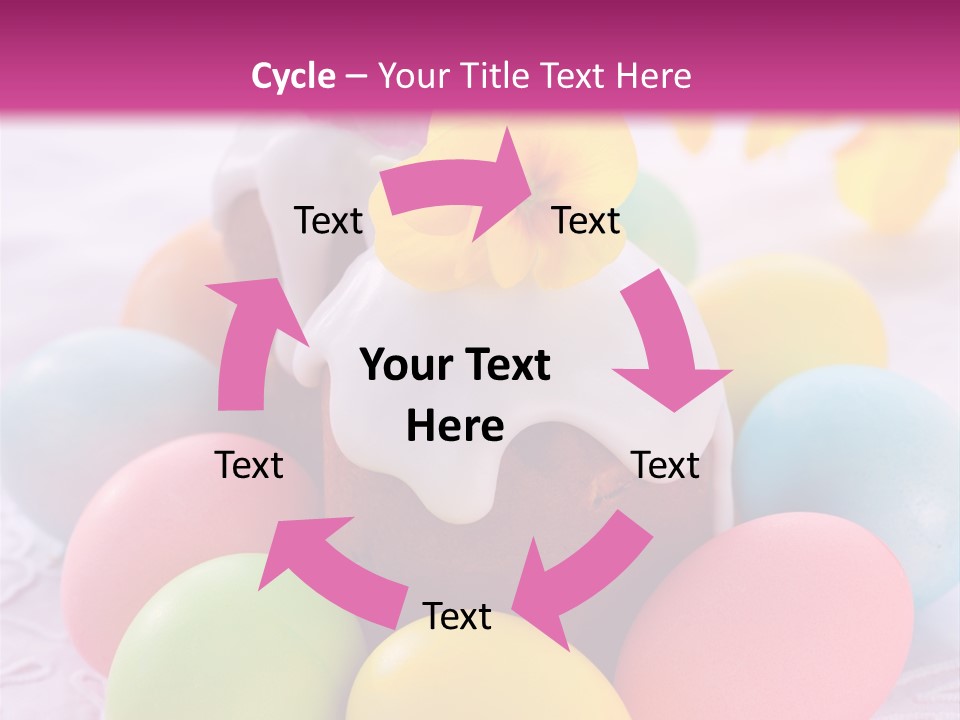 Spring Kulich Pastry PowerPoint Template