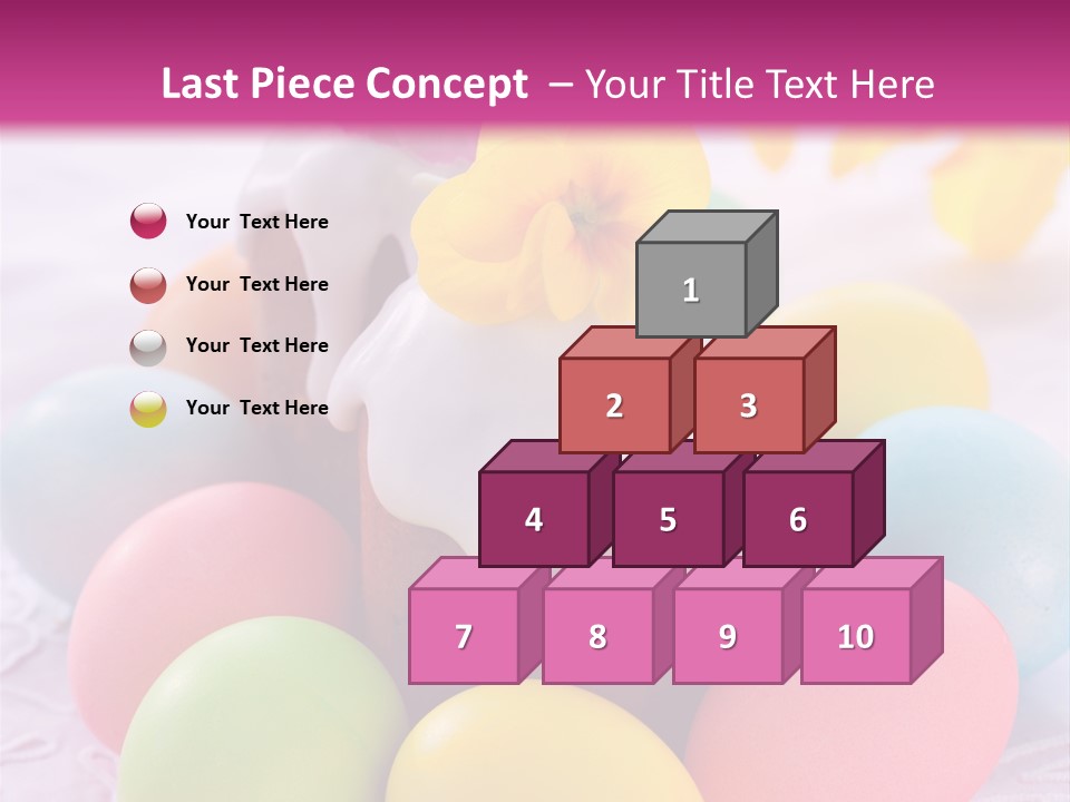 Spring Kulich Pastry PowerPoint Template