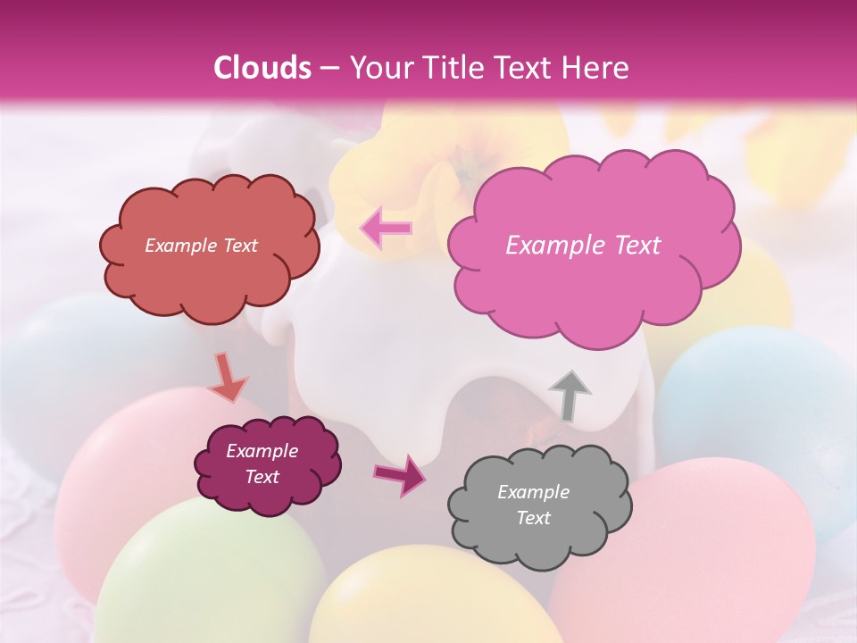 Spring Kulich Pastry PowerPoint Template