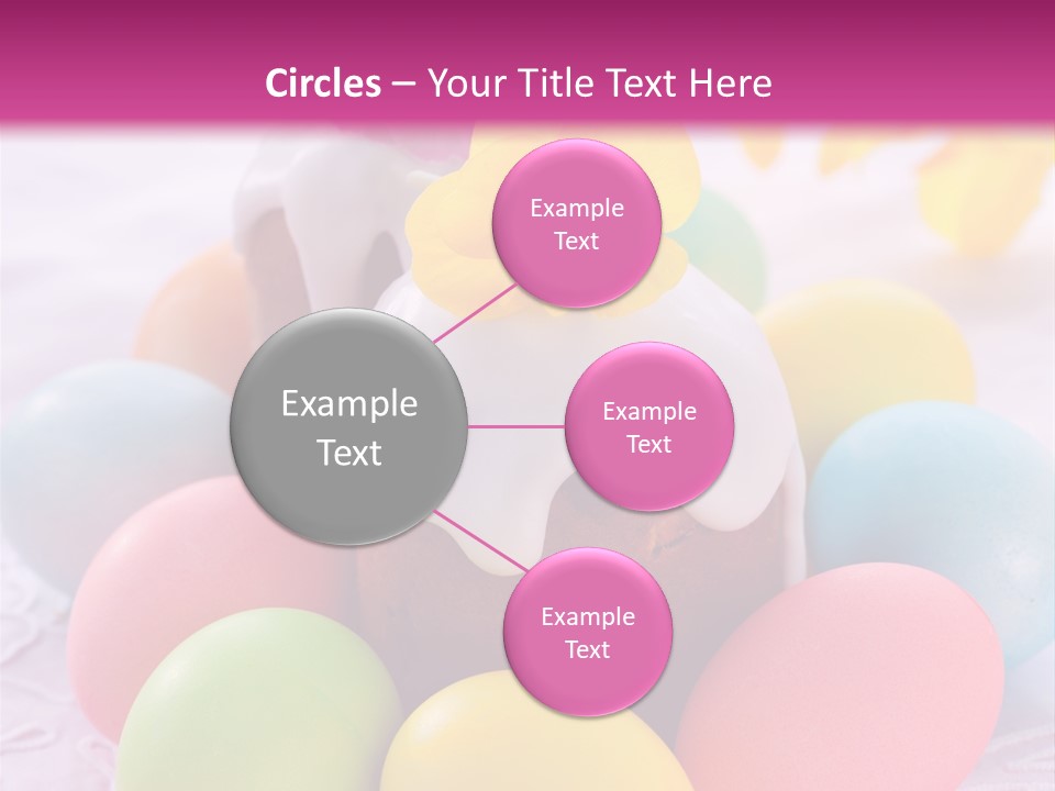 Spring Kulich Pastry PowerPoint Template