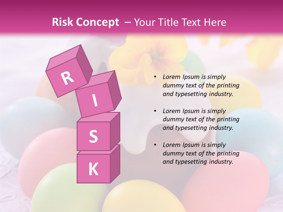 Spring Kulich Pastry PowerPoint Template