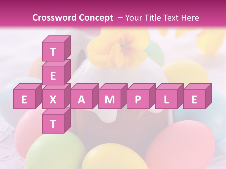 Spring Kulich Pastry PowerPoint Template