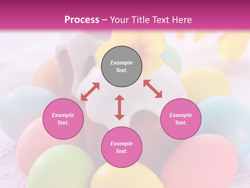 Spring Kulich Pastry PowerPoint Template