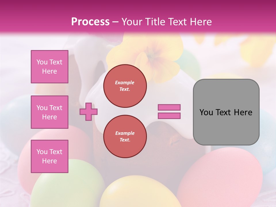 Spring Kulich Pastry PowerPoint Template
