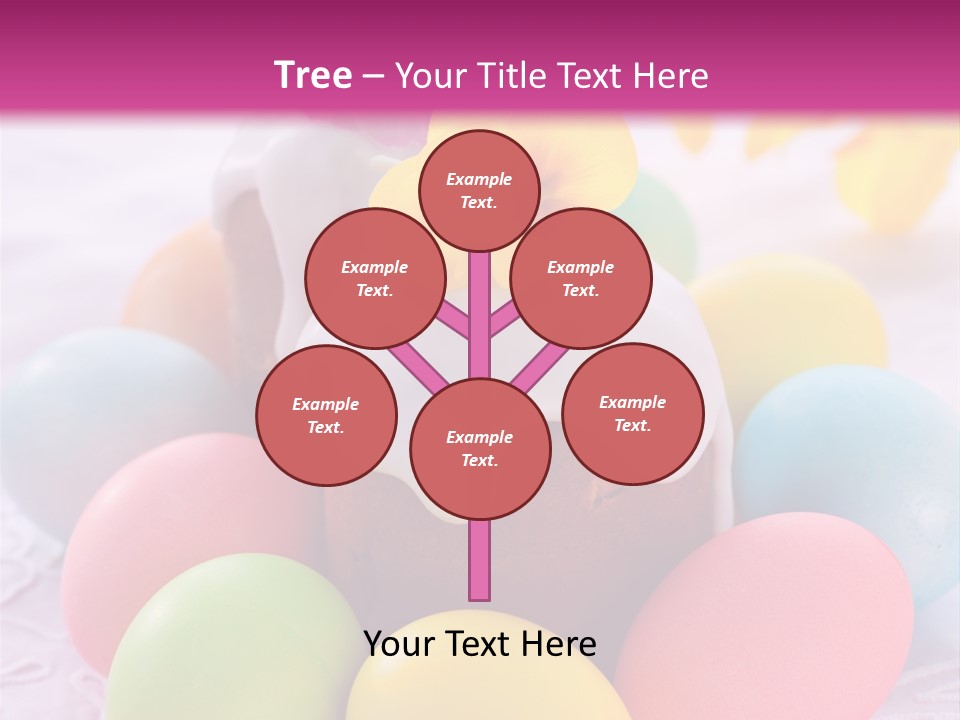 Spring Kulich Pastry PowerPoint Template