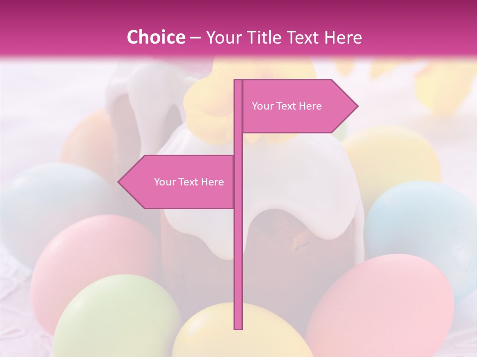 Spring Kulich Pastry PowerPoint Template