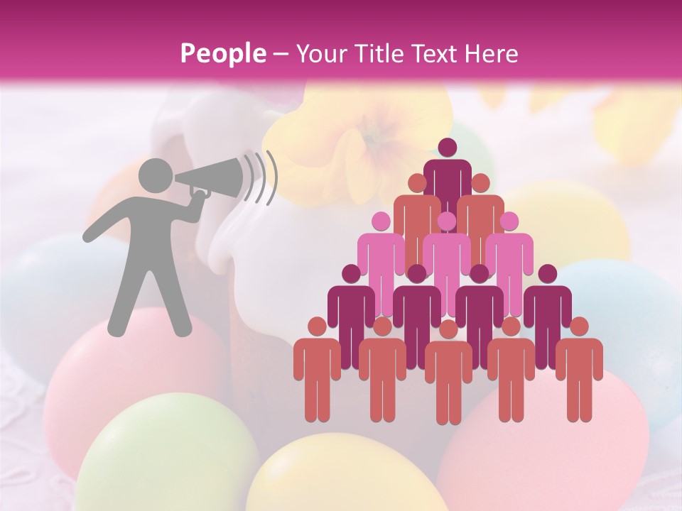 Spring Kulich Pastry PowerPoint Template