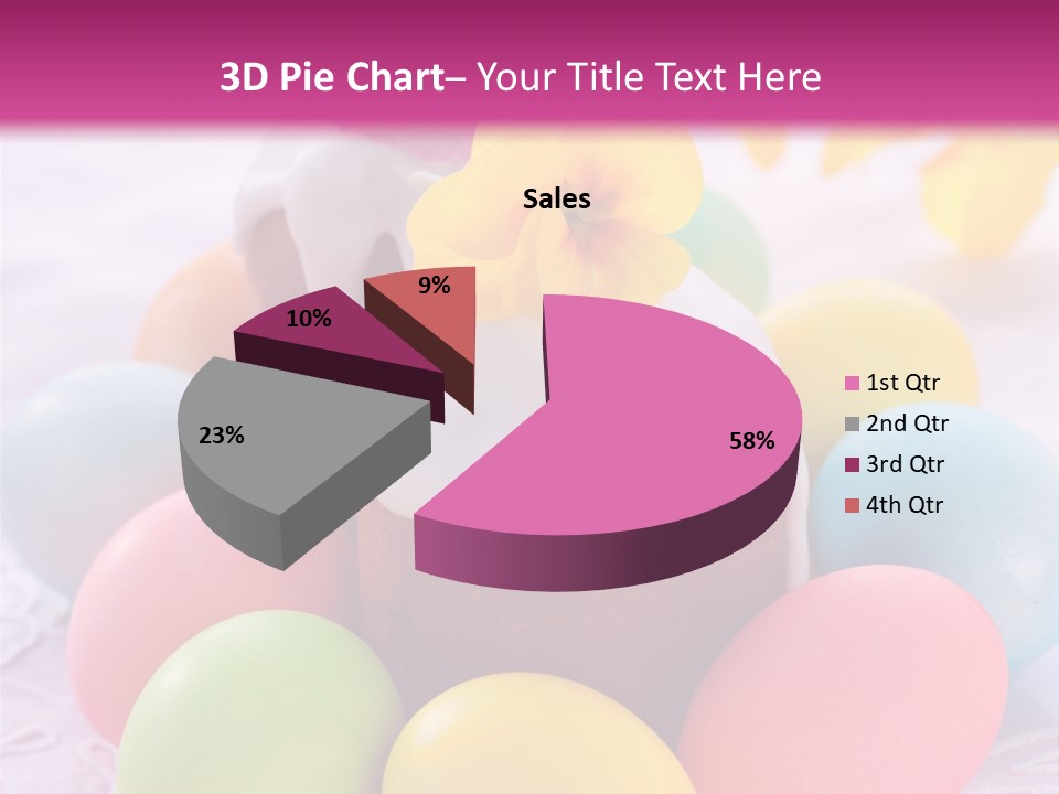 Spring Kulich Pastry PowerPoint Template
