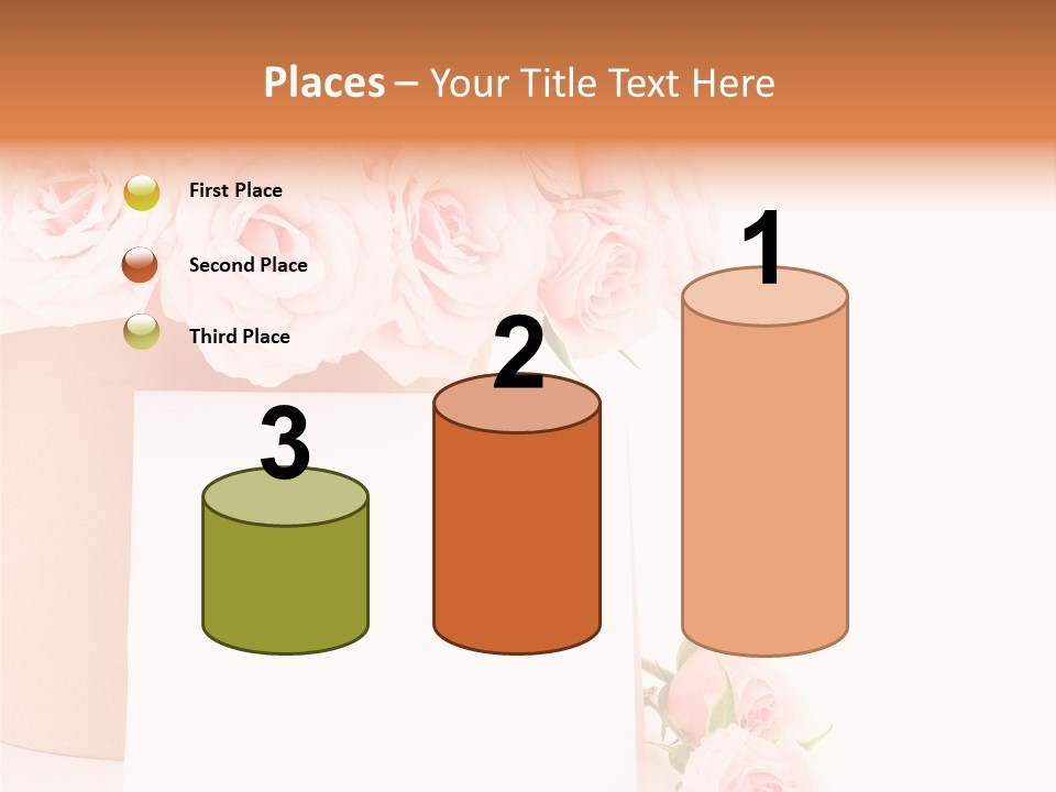 Flower Pink Vase PowerPoint Template