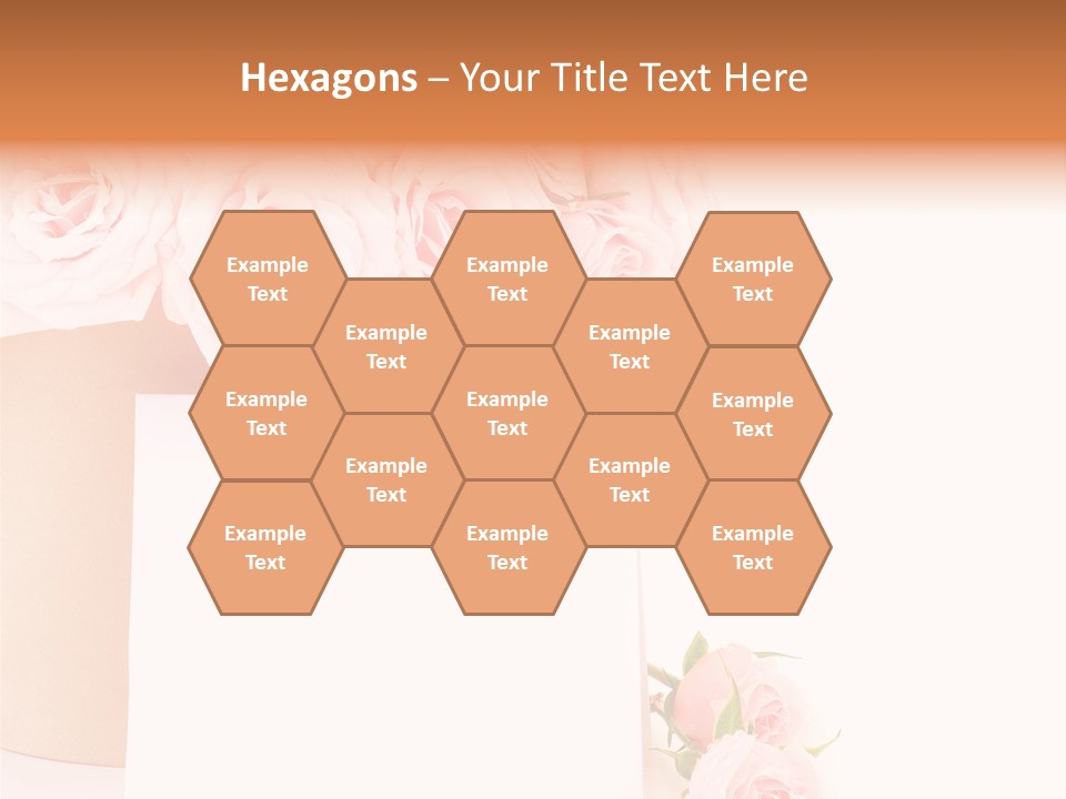 Flower Pink Vase PowerPoint Template