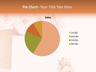 Flower Pink Vase PowerPoint Template