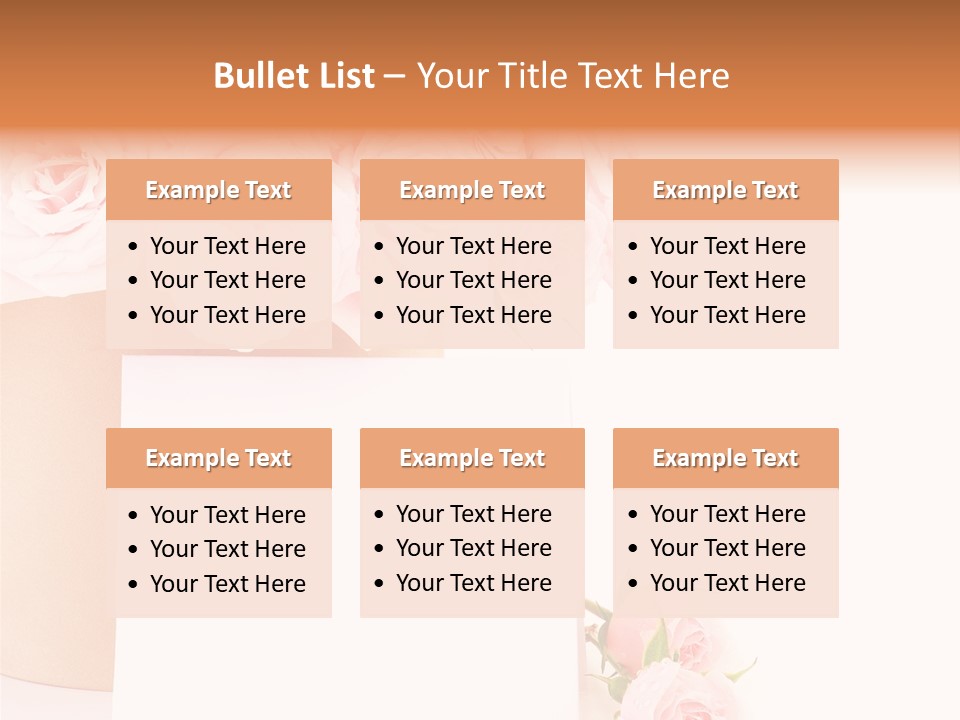 Flower Pink Vase PowerPoint Template